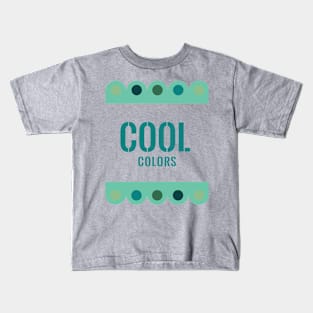 Cool Colors Kids T-Shirt